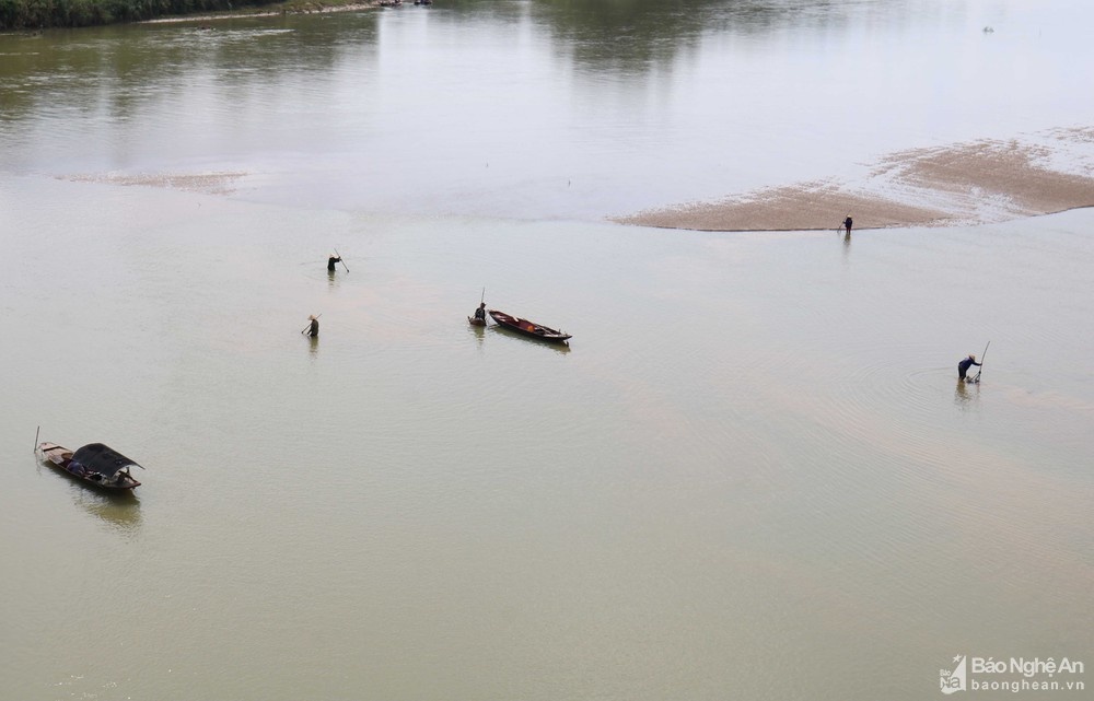 Cào hến sông lem